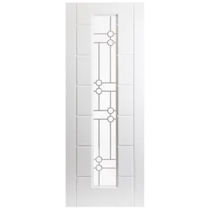 Cairngorm Linton UPVC Internal Door – Bold Vertical Glazed Statement Design