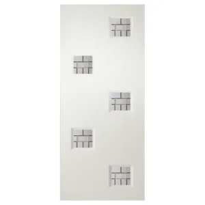 Charlotte Prairie UPVC Internal Door – Prairie Style Square Panels