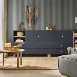VOX Linerio S-Line – Grey Slat Wall Panel