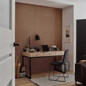 VOX Linerio S-Line – Natural Slat Wall Panel (2.65m x 122mm)