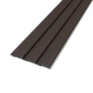 Hickery Brown Thermo Slatted Wall Panel