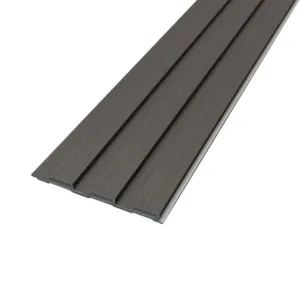 Smokey Grey Thermo Slatted Wall Panel
