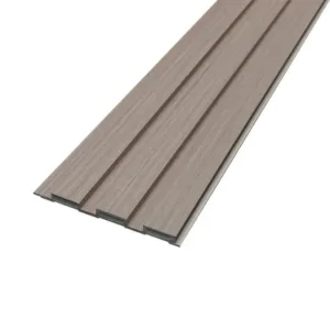 Ash Grey Thermo Slatted Wall Panel