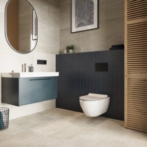 Beige Concrete Stone Vilo SPC Waterproof Rigid Core Flooring