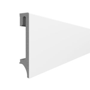 White ESP401 100mm Vox Skirting Board